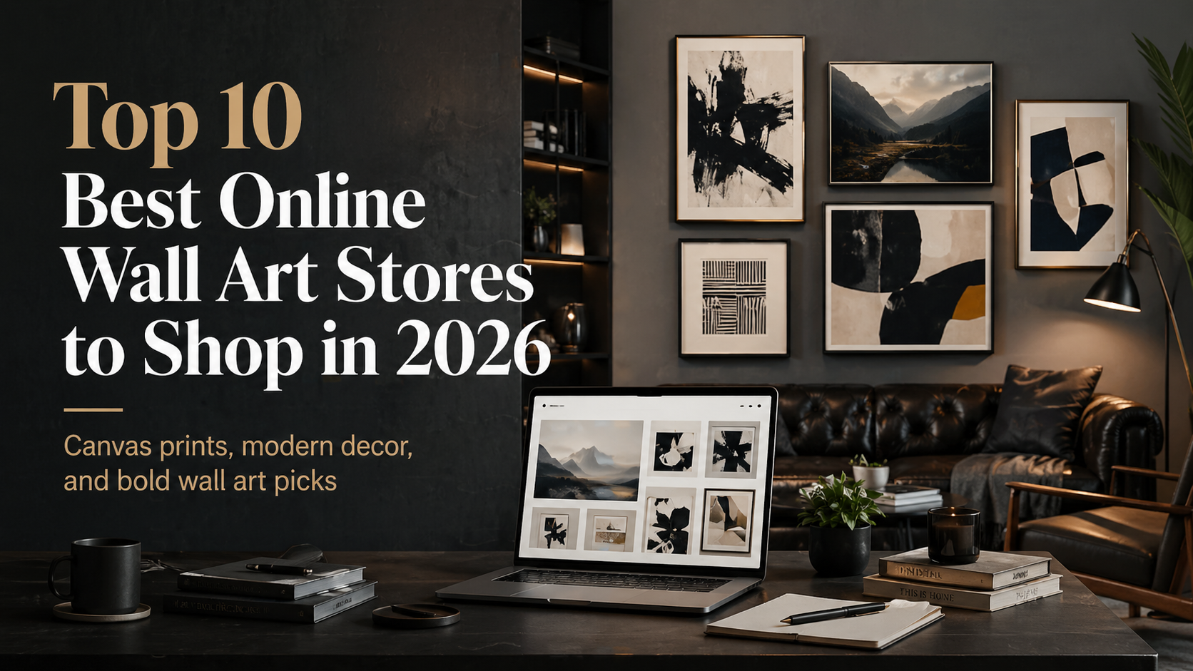 Top 10 Best Online Wall Art Stores to Shop in 2026