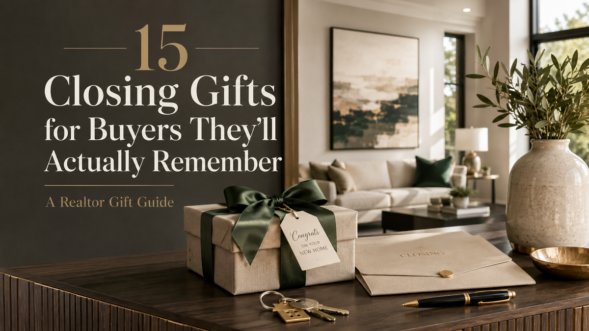 15 Closing Gifts for Buyers They'll Actually Remember