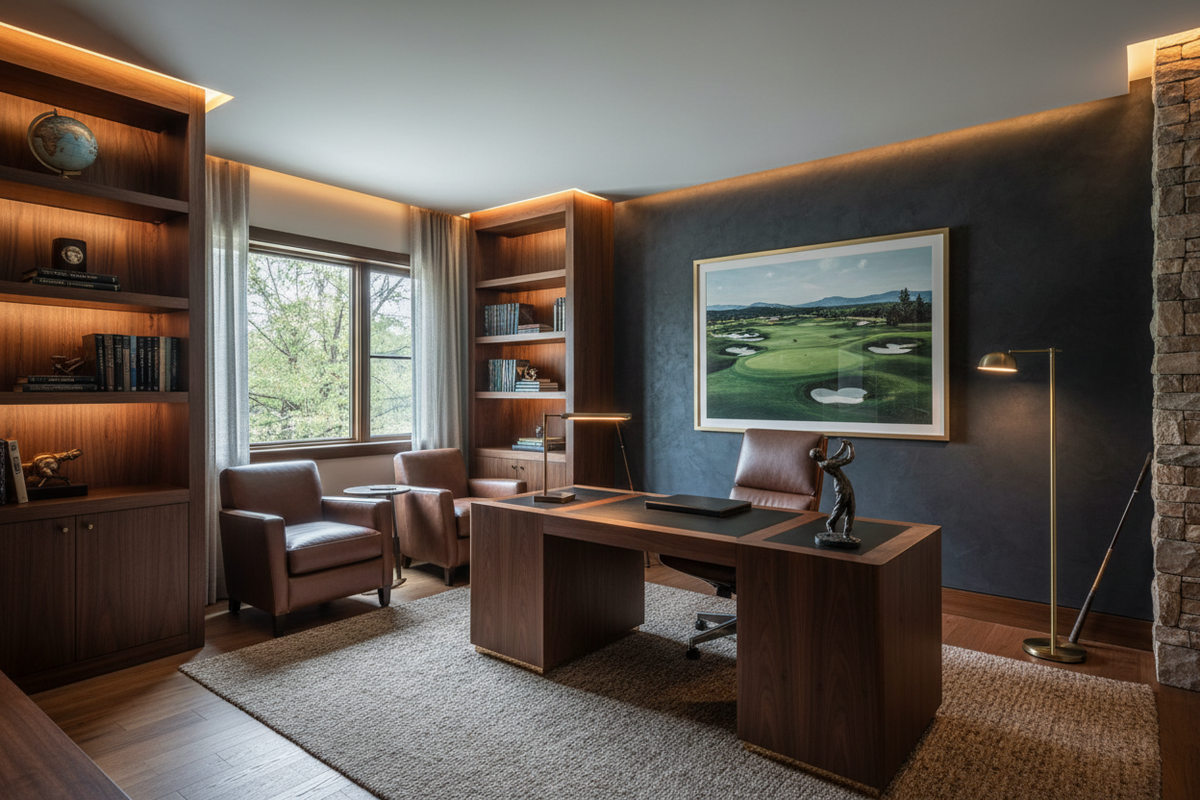 Ev ve Ofis İçin Golf Dekorasyonu Fikirleri | Mens Wall Co.
