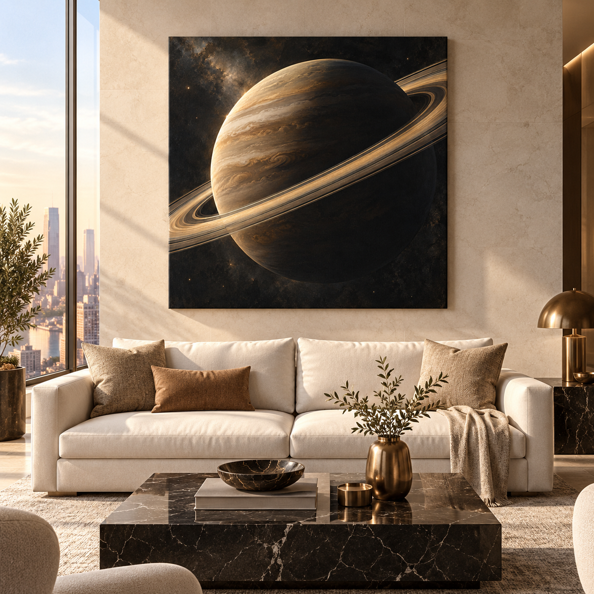 Saturn at Midnight