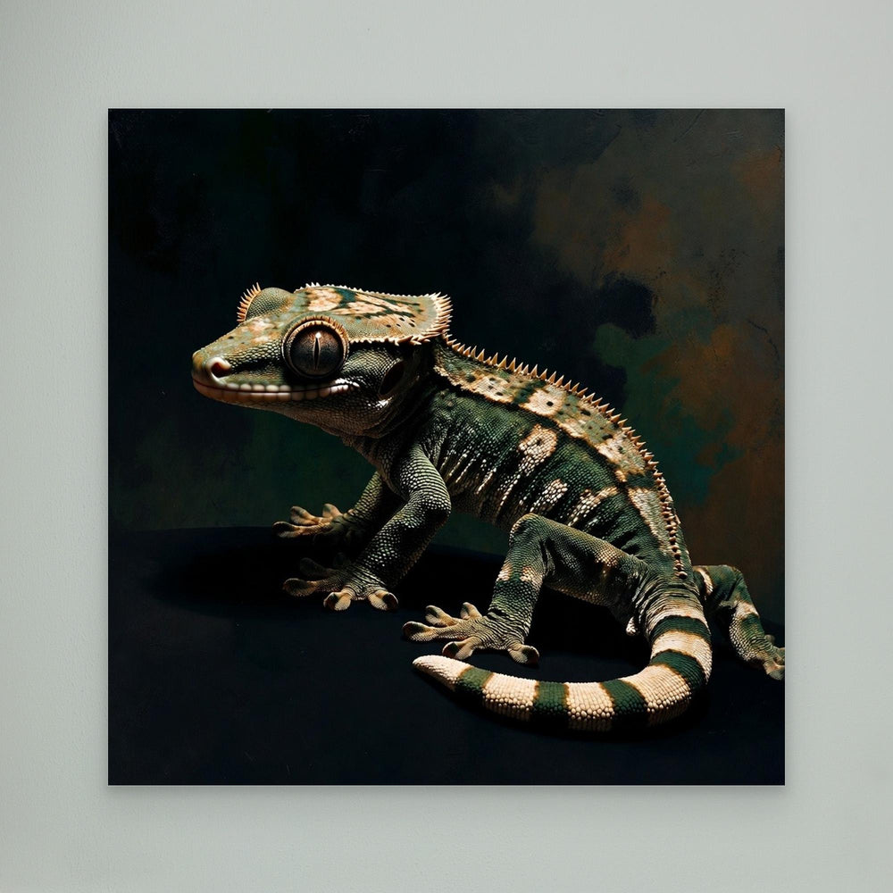 Crested Gecko – Exotic Wall Art
