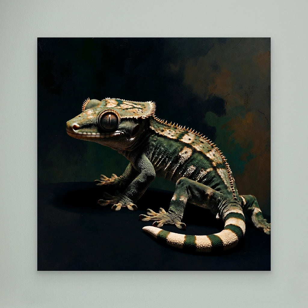 Crested Gecko – Exotic Wall Art