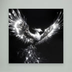 Silver Rising Phoenix – Quadro per uomini