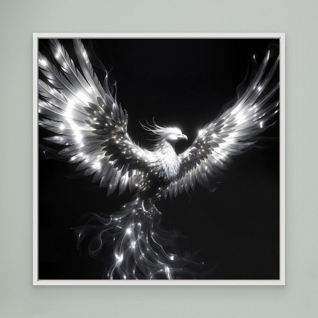 Silver Rising Phoenix – Quadro per uomini
