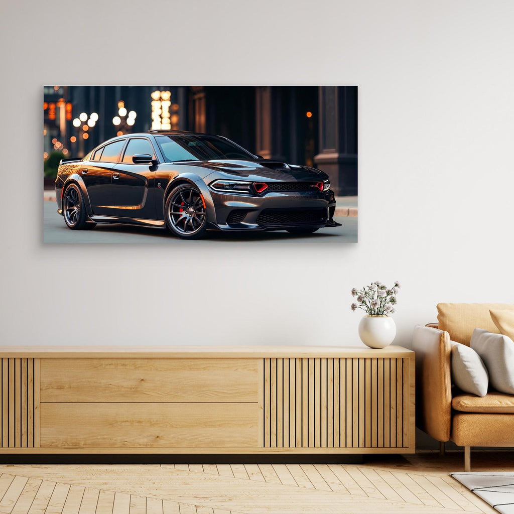 Urban Predator – Hellcat-Inspired Car Art