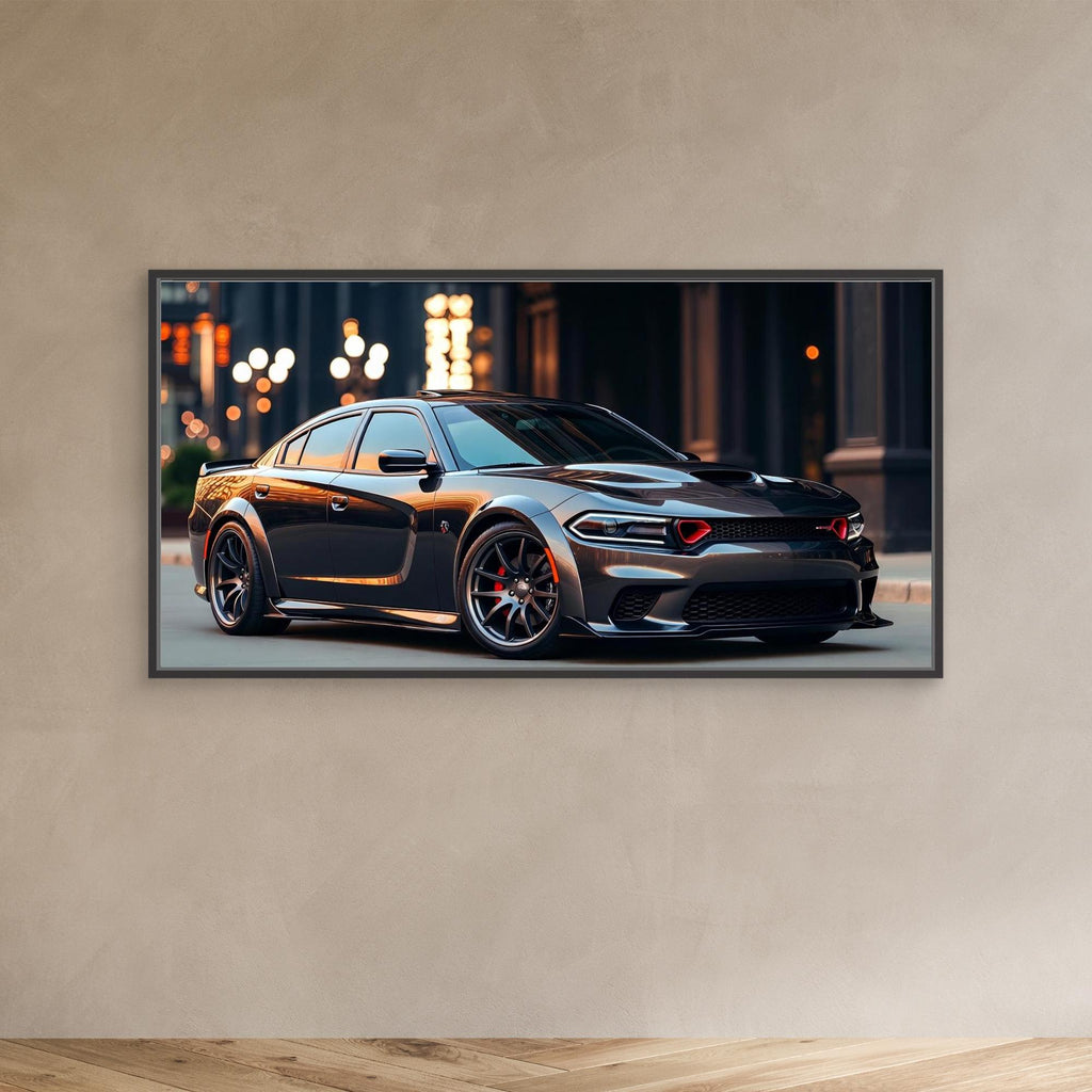 Urban Predator – Hellcat-Inspired Car Art