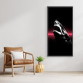Crimson Depth – Shark Wall Art