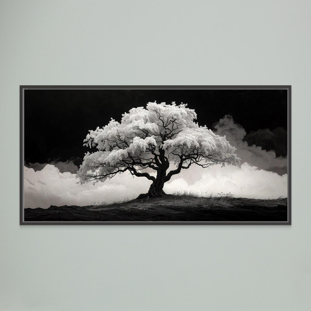 Black and White Tree – Modern Wall Art