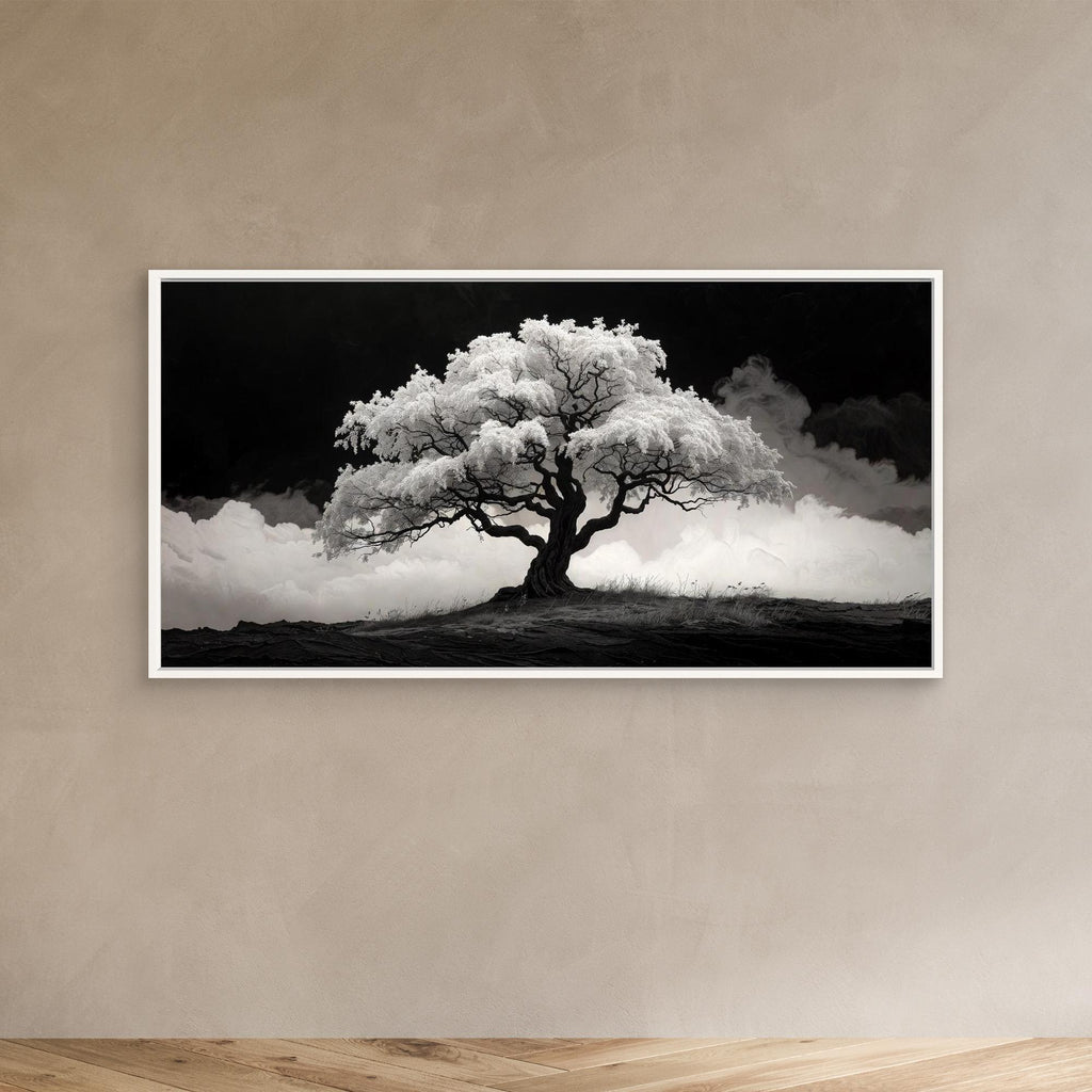 Black and White Tree – Modern Wall Art