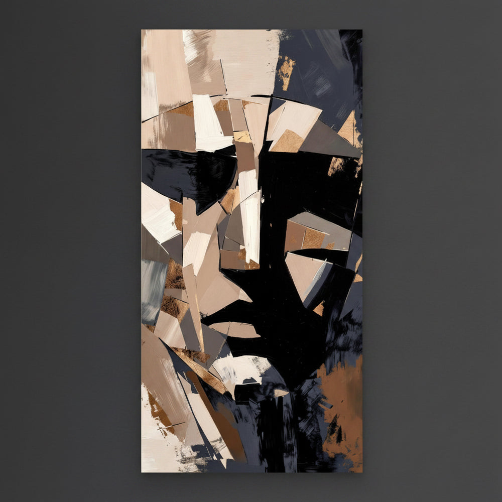 Veil of Thought – Abstract Faces Wall Art