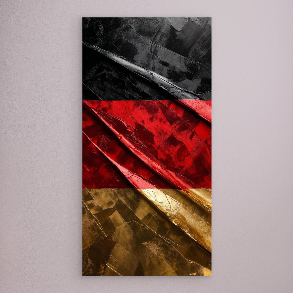 Black Red Gold – Modern German Wall Art
