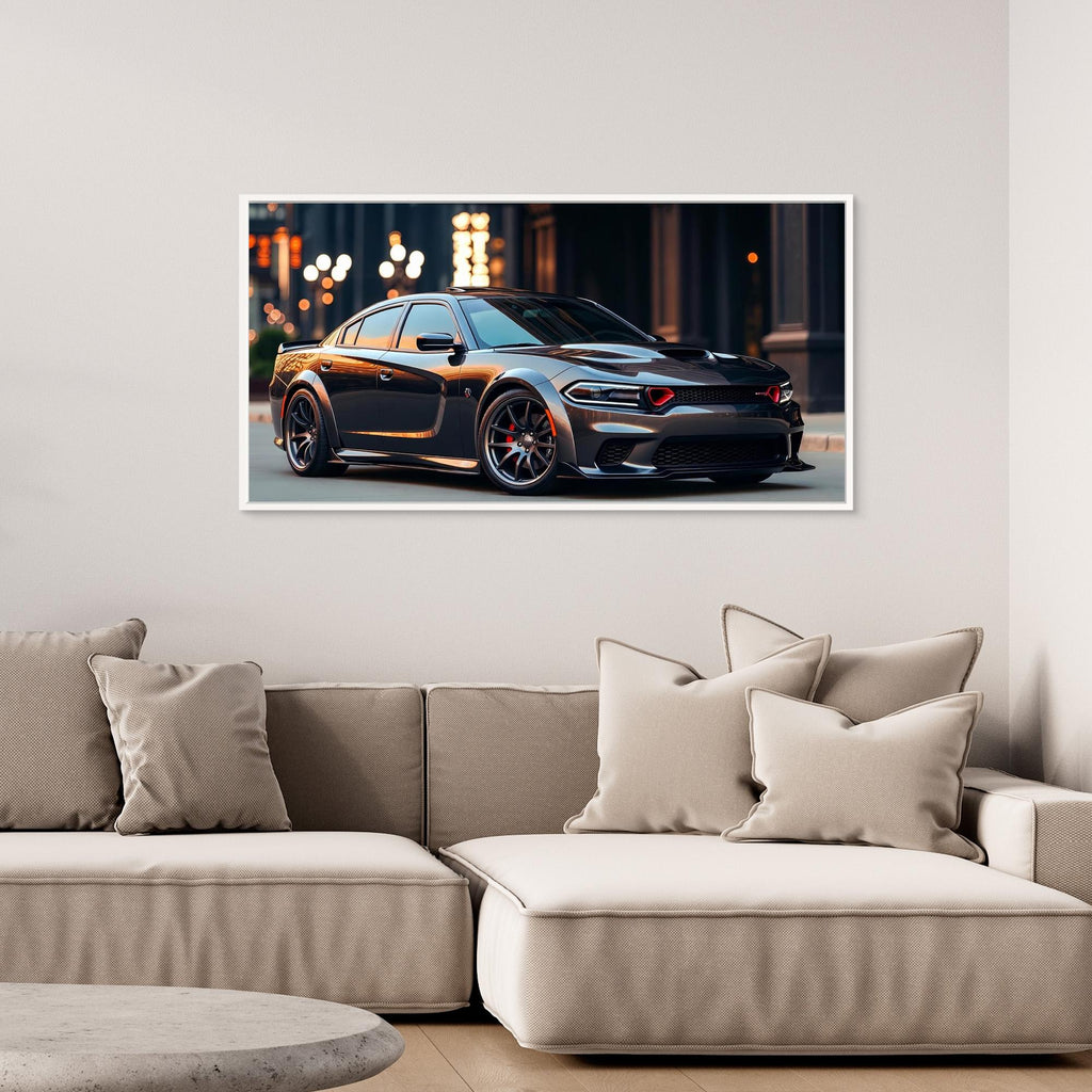 Urban Predator – Hellcat-Inspired Car Art