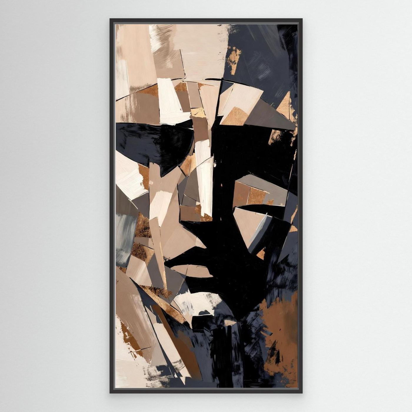 Veil of Thought – Abstract Faces Wall Art