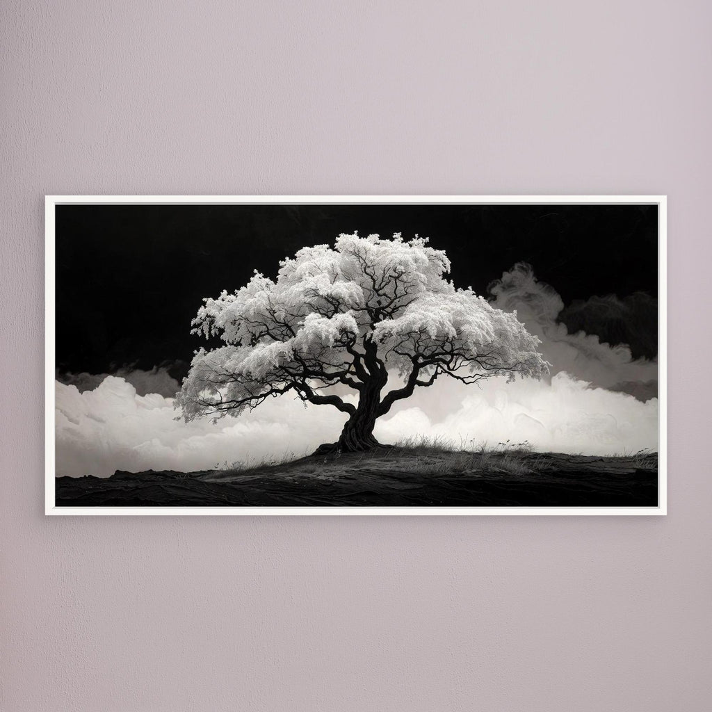 Black and White Tree – Modern Wall Art