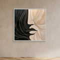 Silent Outline – Abstract Faces Wall Art