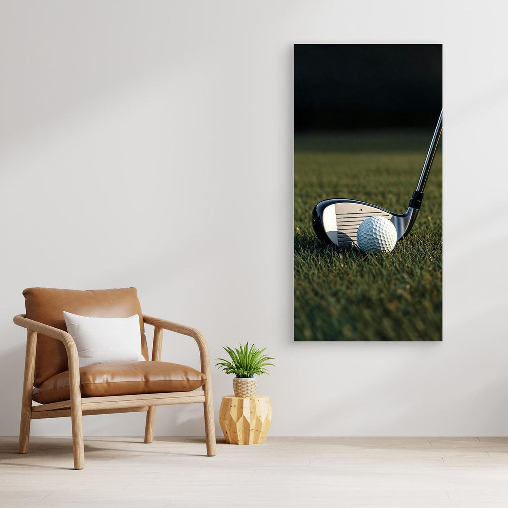 Before the Strike – Luxury Golf Wall Art