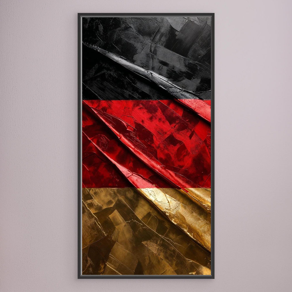 Black Red Gold – Modern German Wall Art