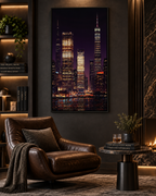 New York City Skyline at Night