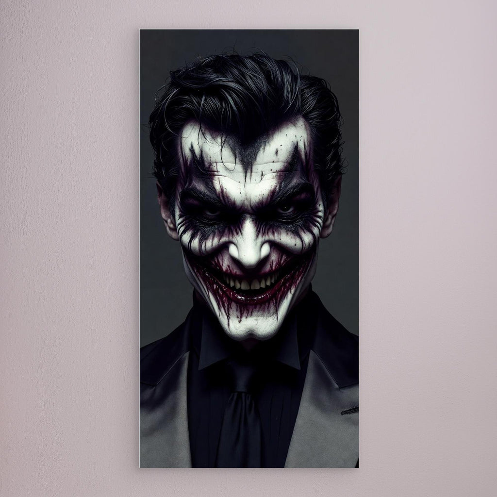 Joker in Silk – Villain-Inspired Wall Art