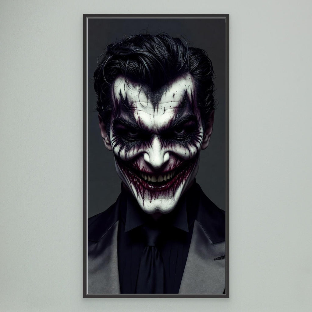 Joker in Silk – Villain-Inspired Wall Art