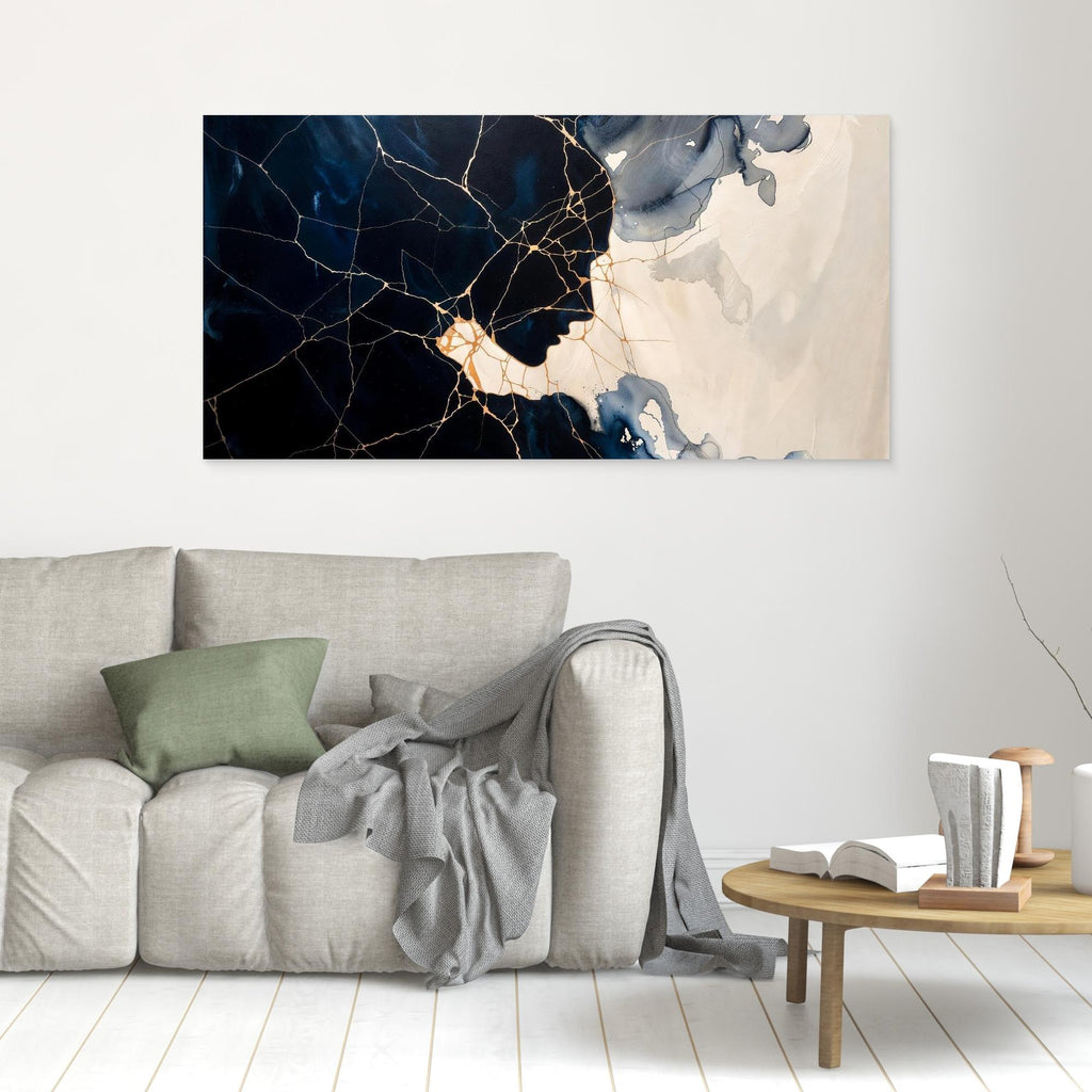 Fractured Silence – Mental Health Canvas