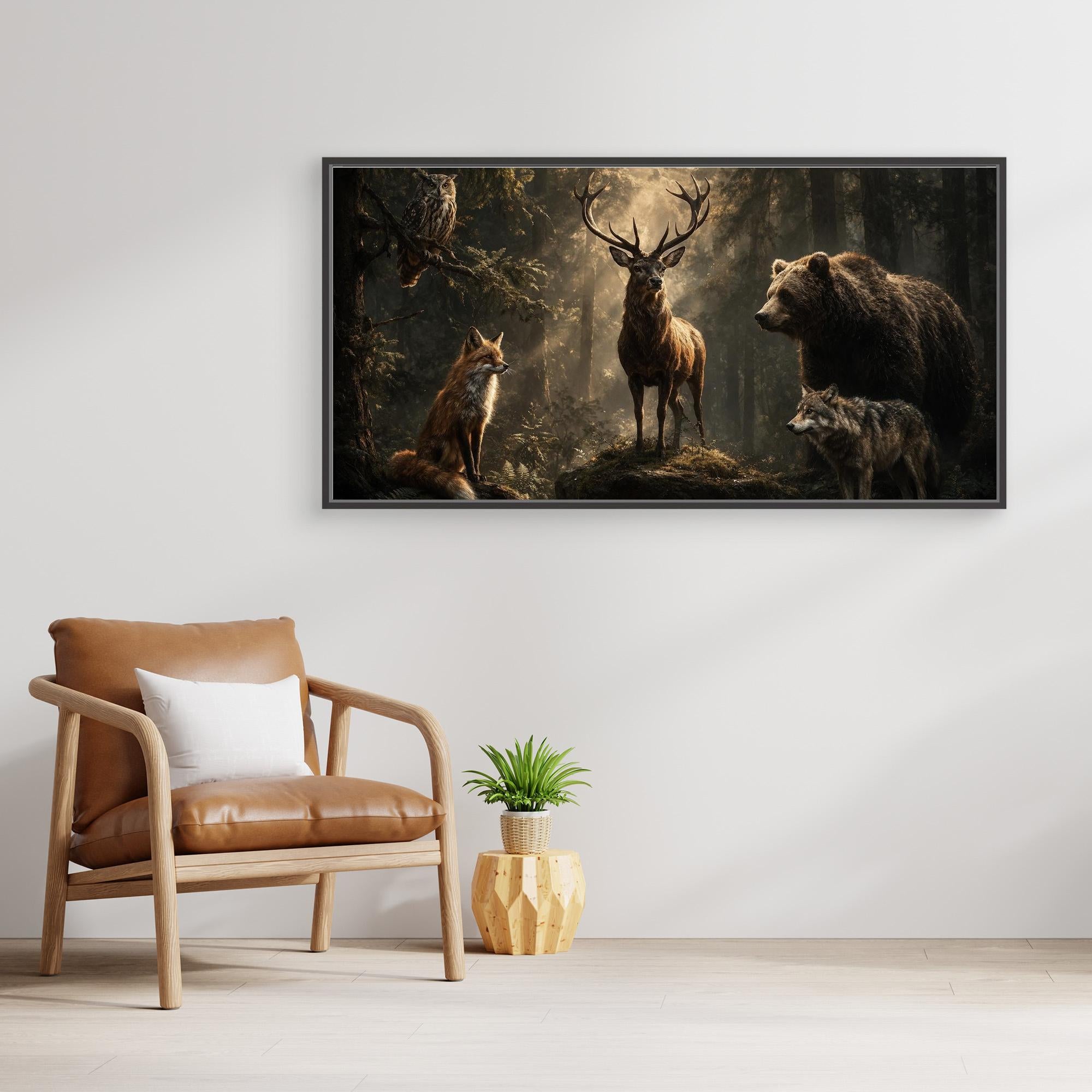 Woodland Kingdom – Animal Wall Art