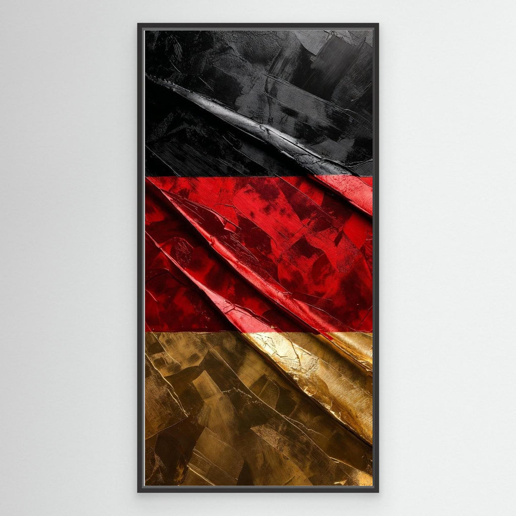 Black Red Gold – Modern German Wall Art