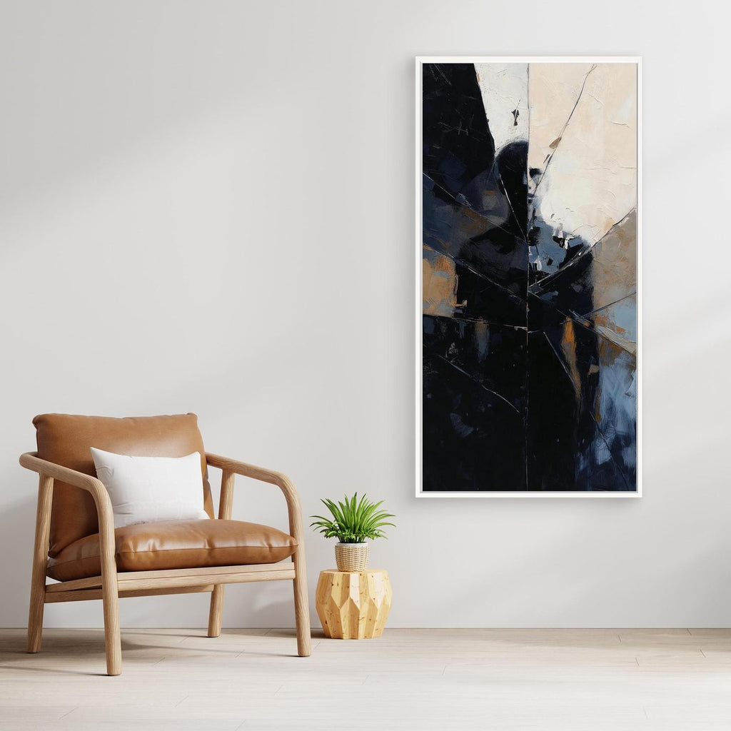 Fractured Silence – Mental Health Wall Art