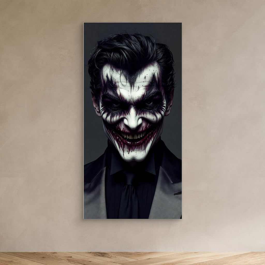 Joker in Silk – Villain-Inspired Wall Art