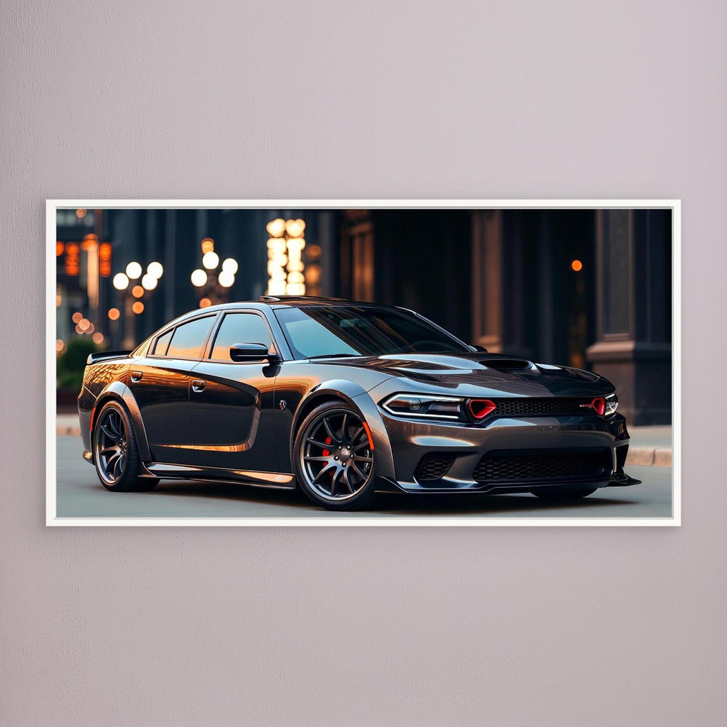 Urban Predator – Hellcat-Inspired Car Art