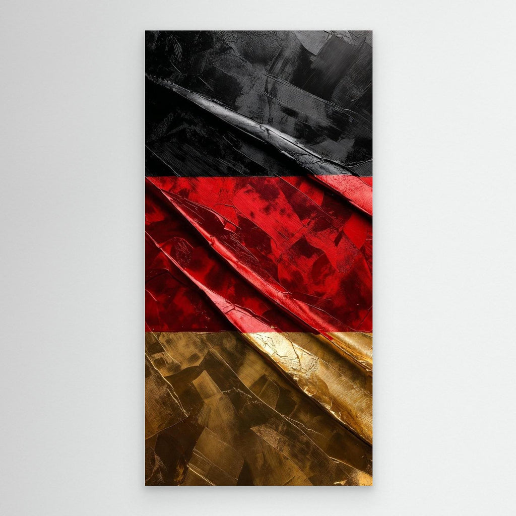 Black Red Gold – Modern German Wall Art