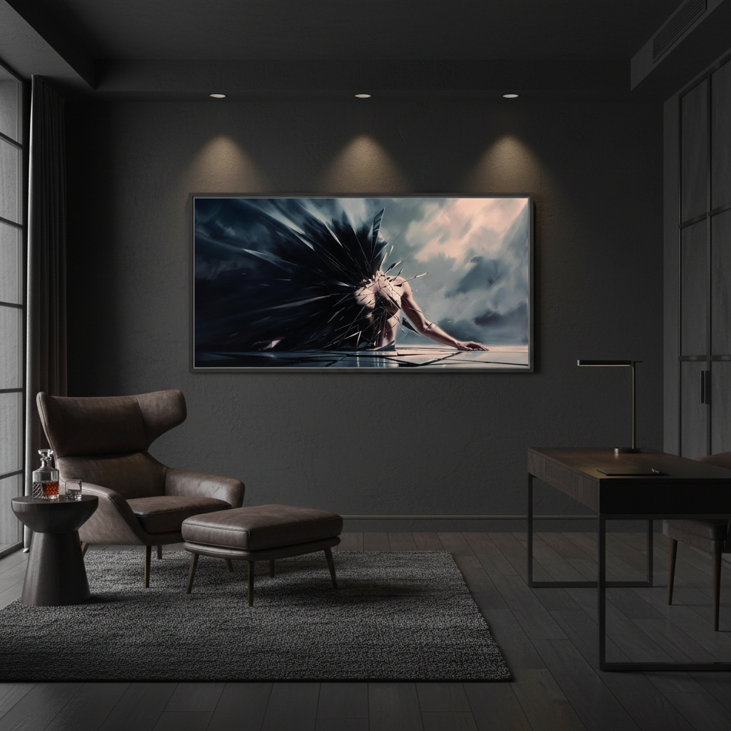 Breaking Point – Mental Health Wall Art