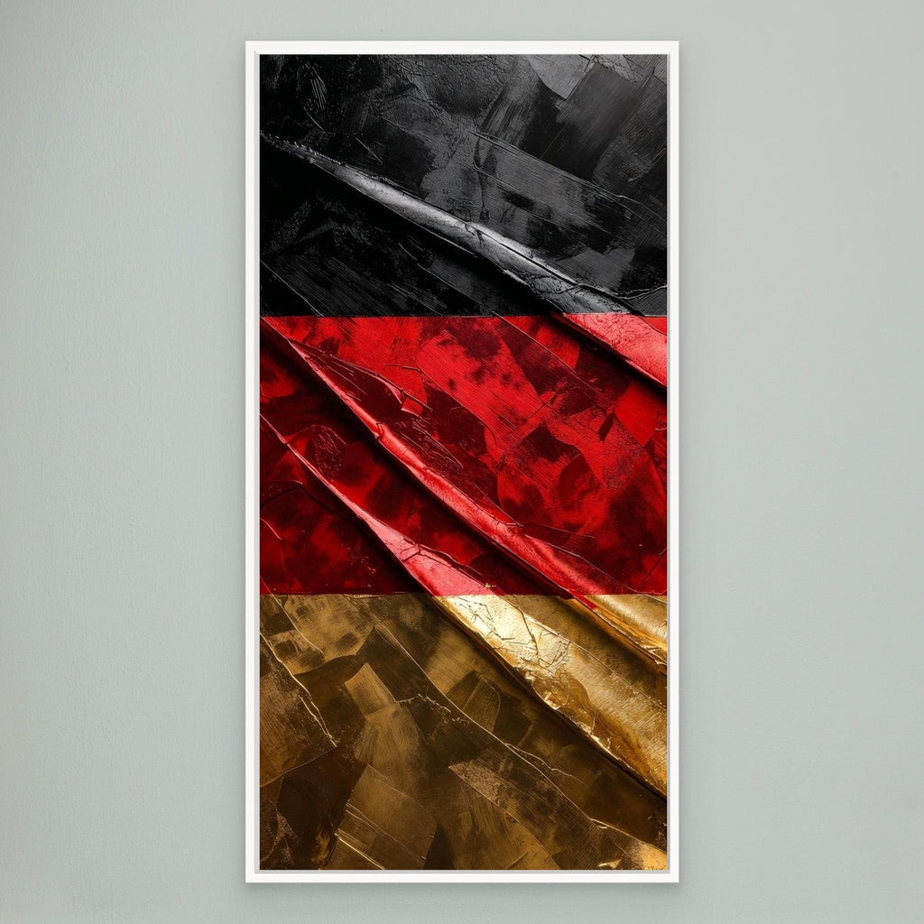 Black Red Gold – Modern German Wall Art