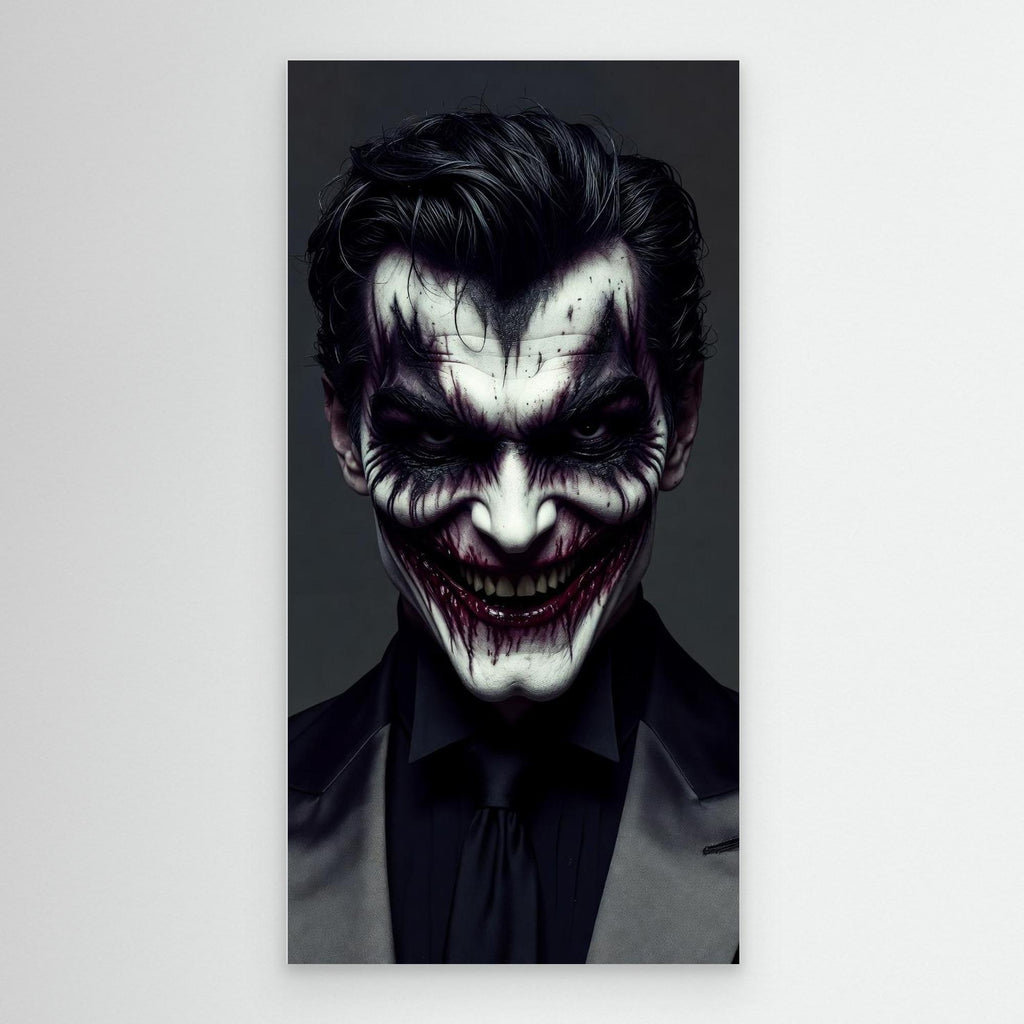 Joker in Silk – Villain-Inspired Wall Art