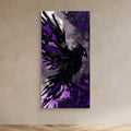 Violet Phoenix Shadow – Wall Art for Men