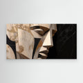 Profile in Silence – Abstract Faces Wall Art