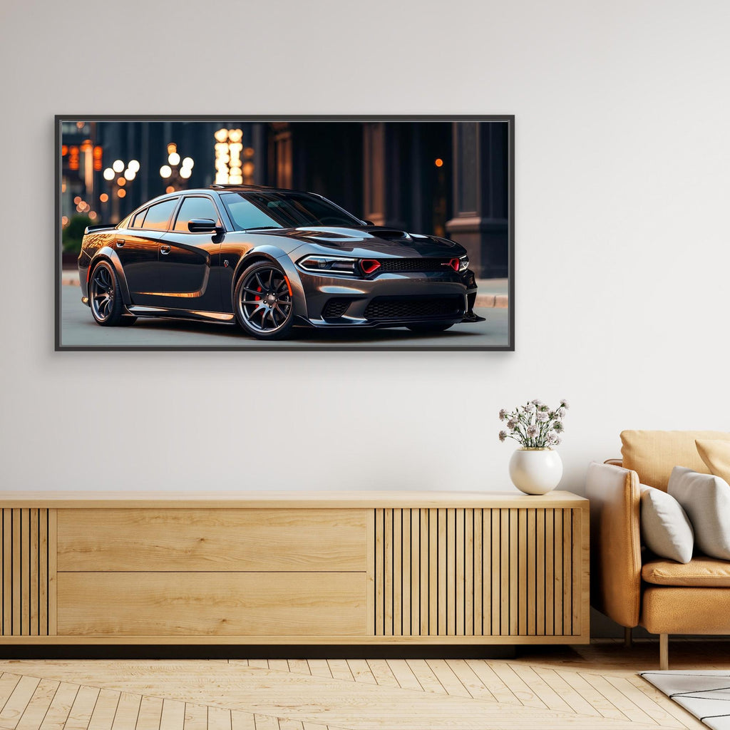 Urban Predator – Hellcat-Inspired Car Art