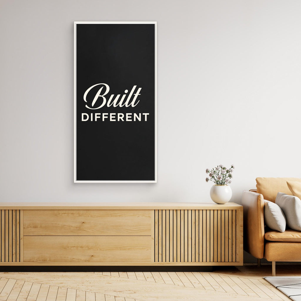 Built Different – Bold Men’s Wall Art