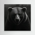 Black and White Bear – Statement Wall Art