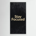 Stay Focused – Minimal Men’s Wall Art