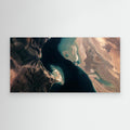Narrow Passage – Strait of Hormuz Aerial Wall Art
