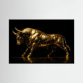 Cracked Golden Bull