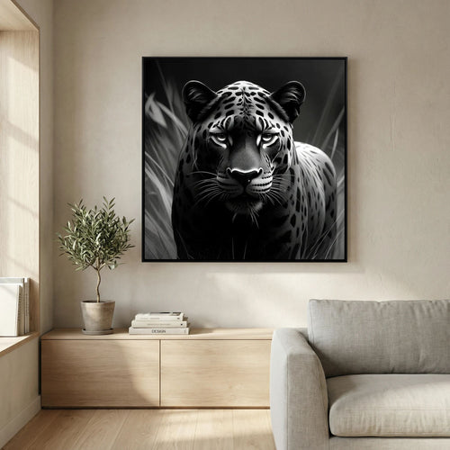 Black and White Panther – Statement Wall Art