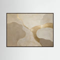 Gilded Silence – Luxury Abstract Wall Art | Mens Wall Co.