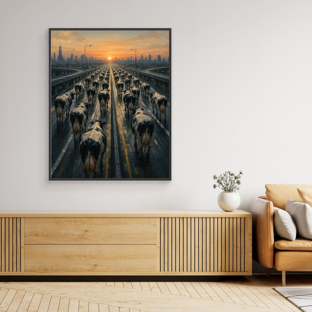 Cows On The Freeway