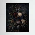 For All You Do – Dark Floral Wall Art