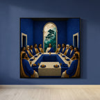 The Final Table – Quadro moderno dell'Ultima Cena su tela