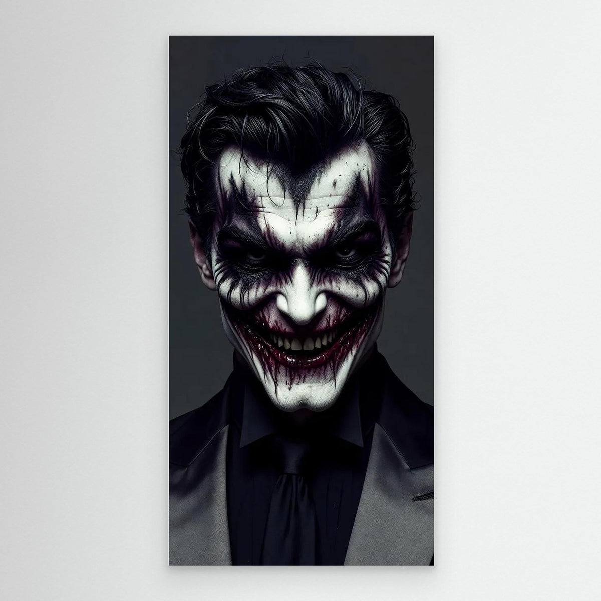Joker in Silk – Villain-Inspired Wall Art