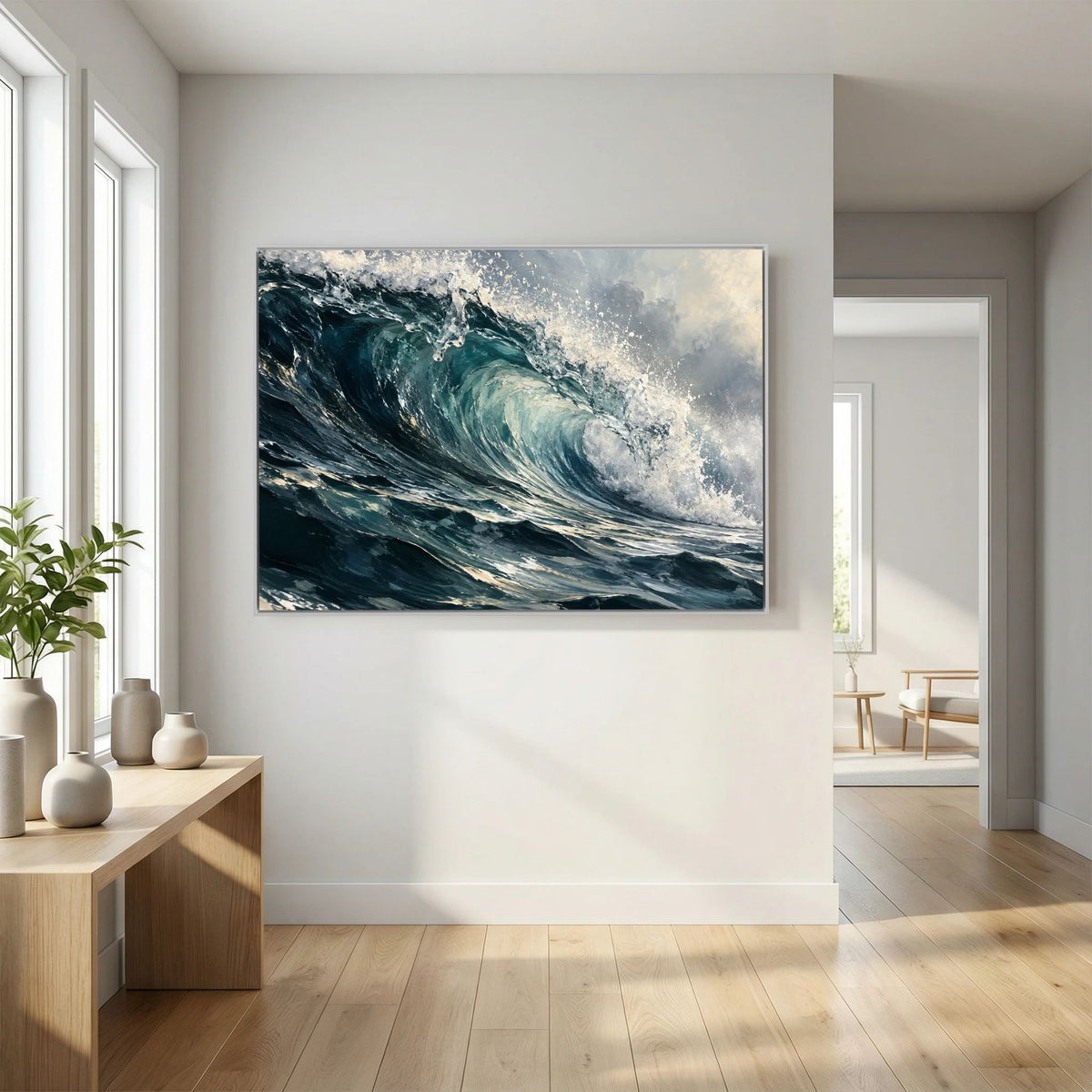 The Breaking Crest - Coastal Wall Art