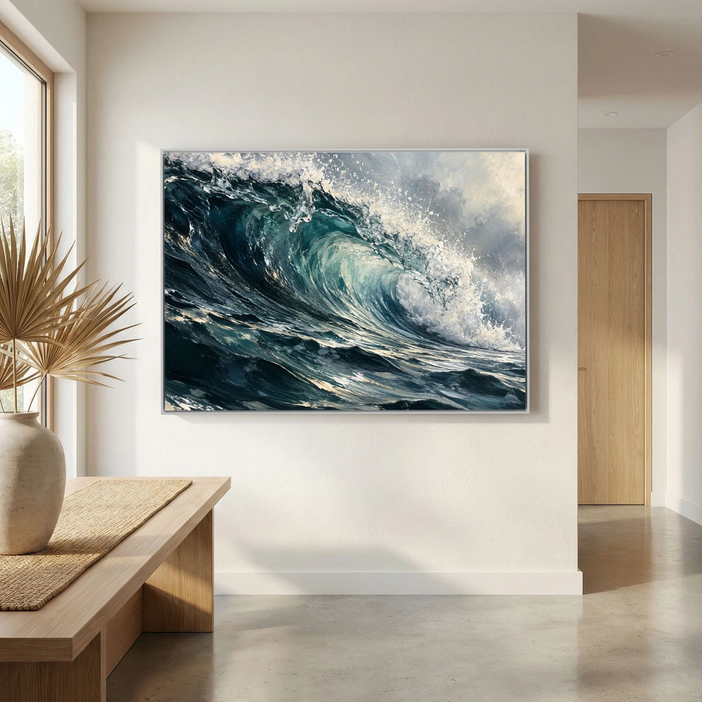 The Breaking Crest - Coastal Wall Art